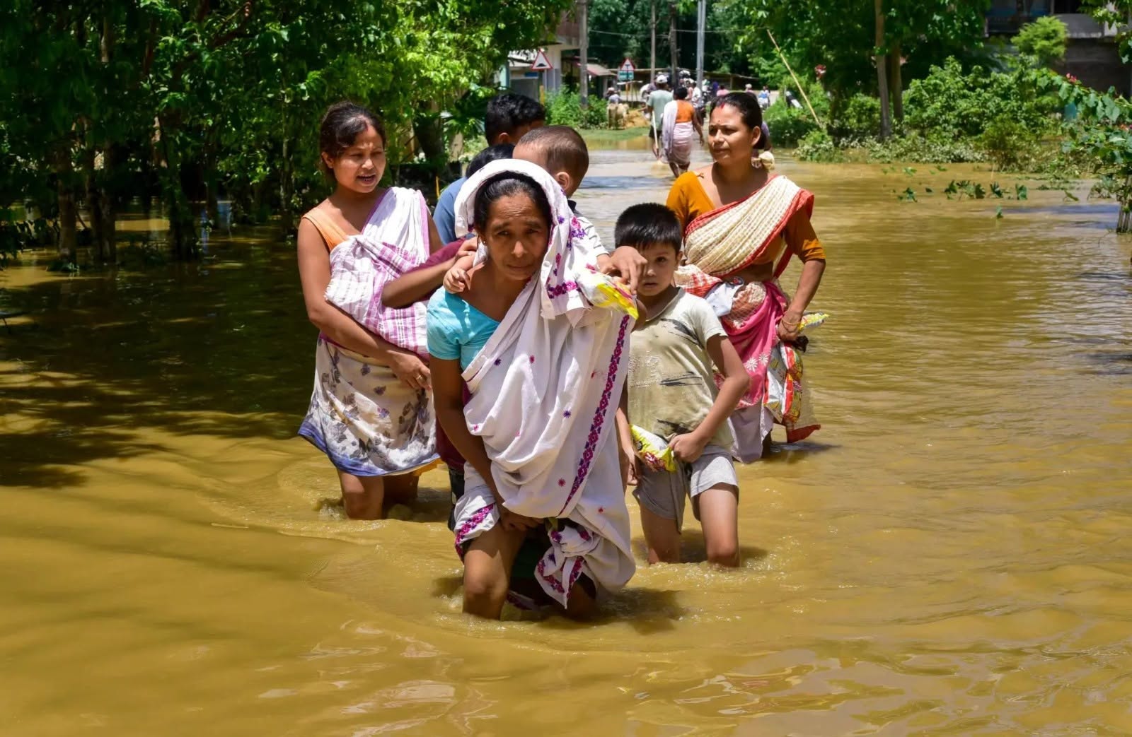 Current Assam flood situation