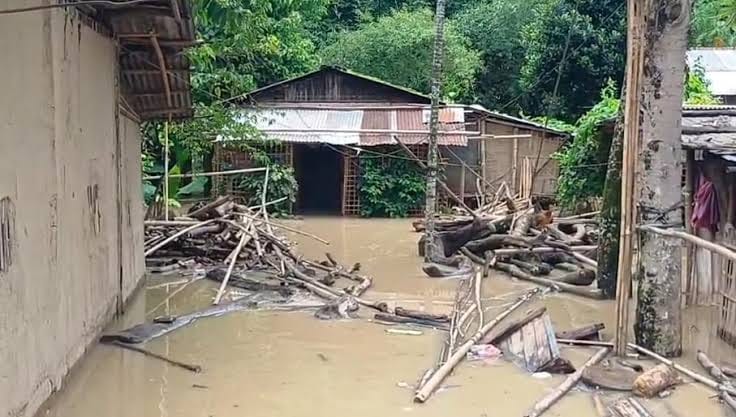 Current Assam flood situation